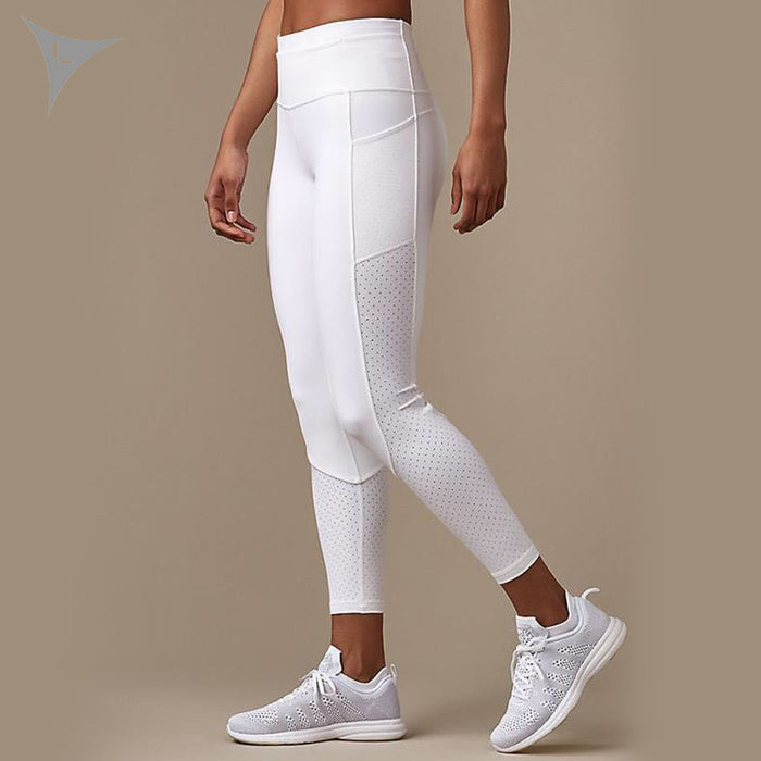 Seamless Tummy-Control Nude-Feel Running Yoga Pants