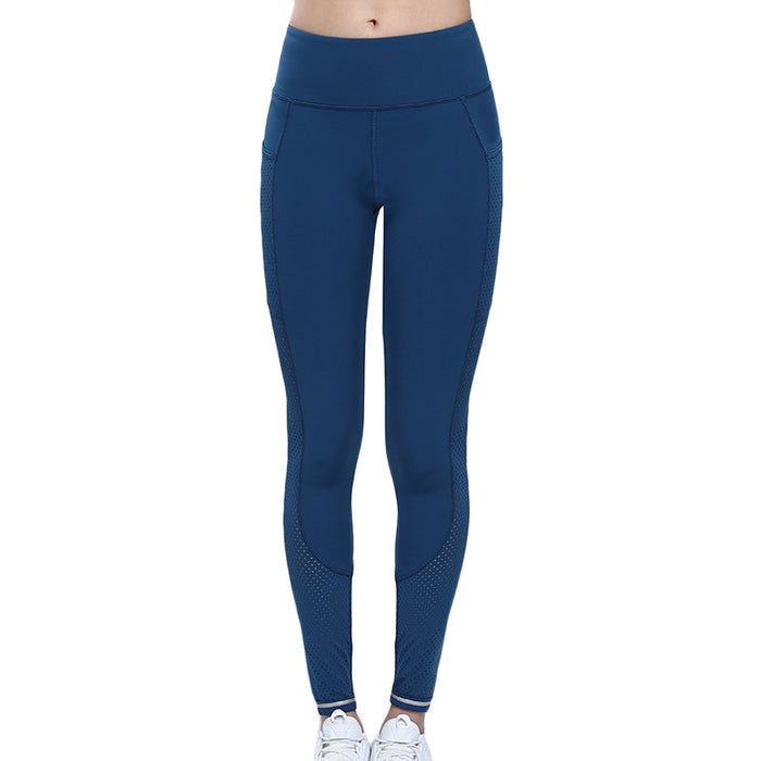 Seamless Tummy-Control Nude-Feel Running Yoga Pants