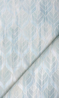 Petal Patterned Home Décor Fabric By the Metre (Pale Aqua Blue)