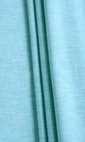 Poly-Cotton Blend Home Décor Fabric By the Metre (Aqua Blue)