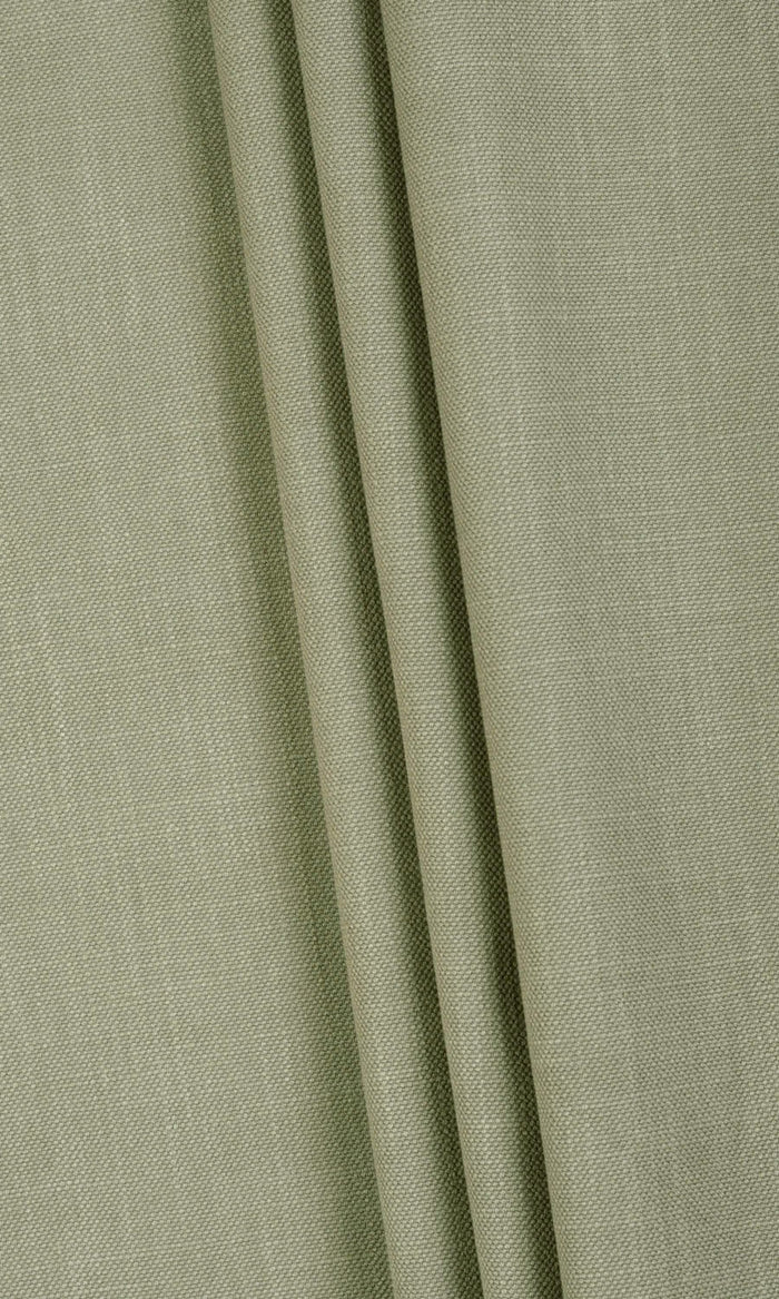 Poly-Cotton Any Size Style Curtains (Green)