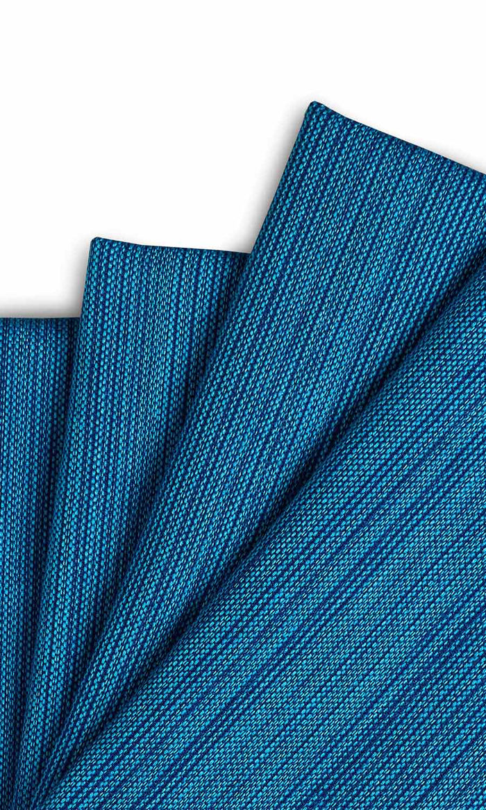 Cotton Curtain Panels for Living, Bedroom, Kitchen, Bathroom (Blue)