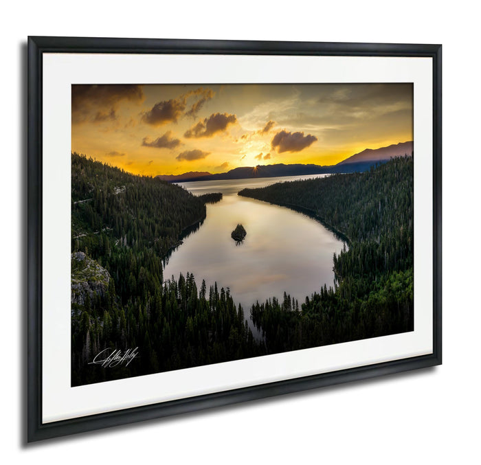 Serene Mountain Landscape | Fine Art Print, Calming Nature Wall Art