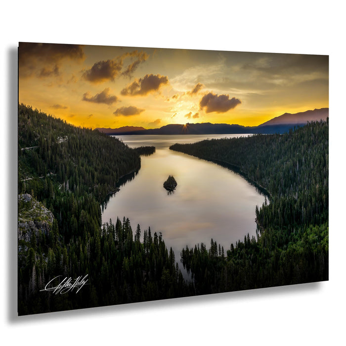 Serene Mountain Landscape | Fine Art Print, Calming Nature Wall Art