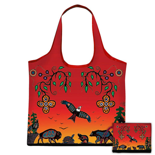 Seven Grandfather Teachings indigenous art gift by Cody Houle Canada