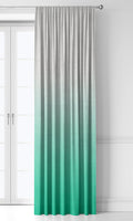 2-Tone Ombre Drapery (Seafoam Green)