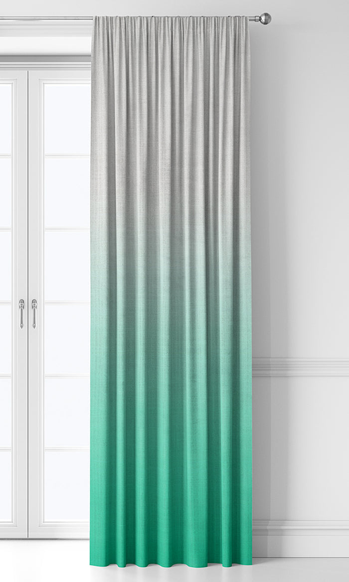 2-Tone Ombre Home Décor Fabric By the Metre (Seafoam Green)