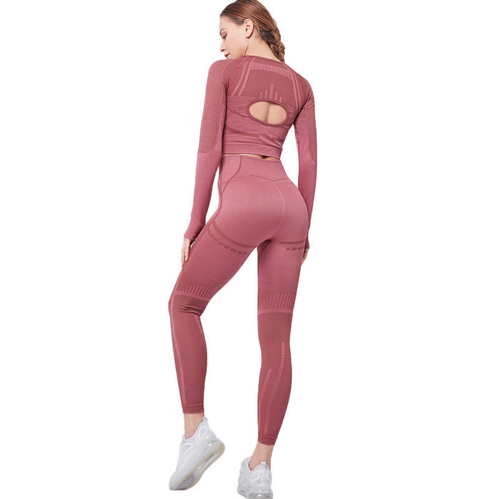 SheRoar Seamless Breathable Quick-Dry Fitness Yoga Suit