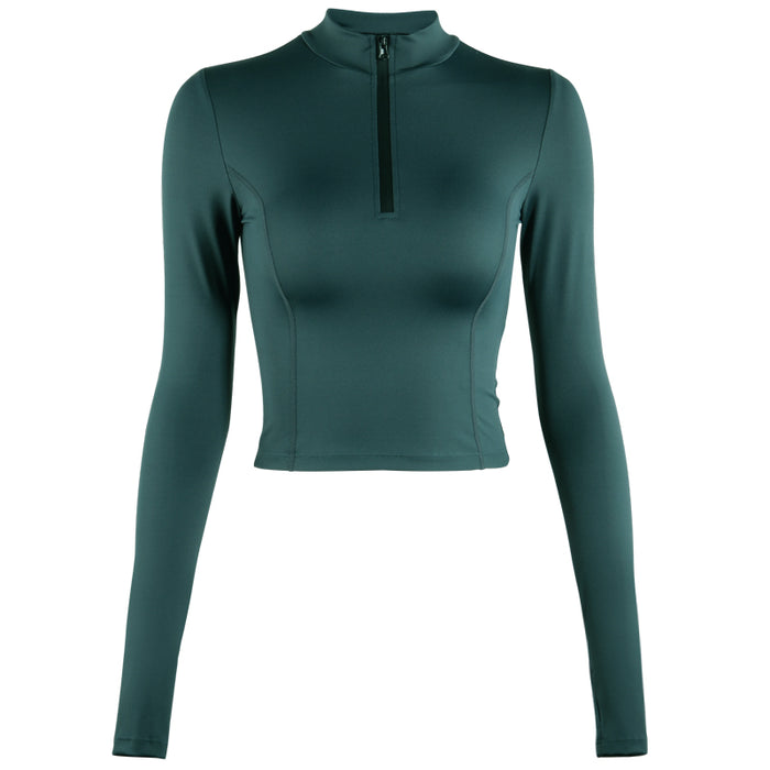 SheRoar Women's Quick-Dry Fitted Long-Sleeve Fitness Top