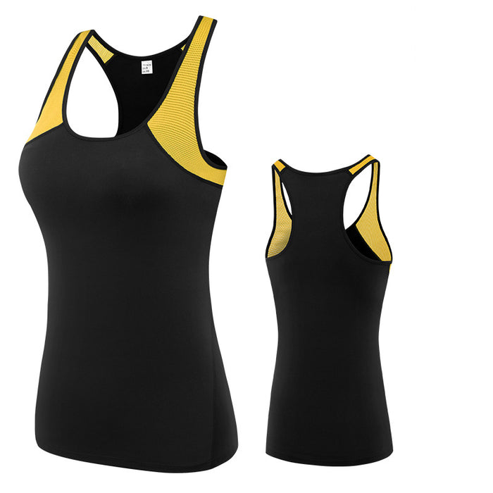 SheRoar Women's Sleeveless Stretch Yoga Crew Neck Vest