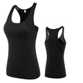 SheRoar Women's Sleeveless Stretch Yoga Crew Neck Vest