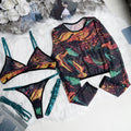 SheRoar Women's Tie-Dye Two-Piece Activewear Set