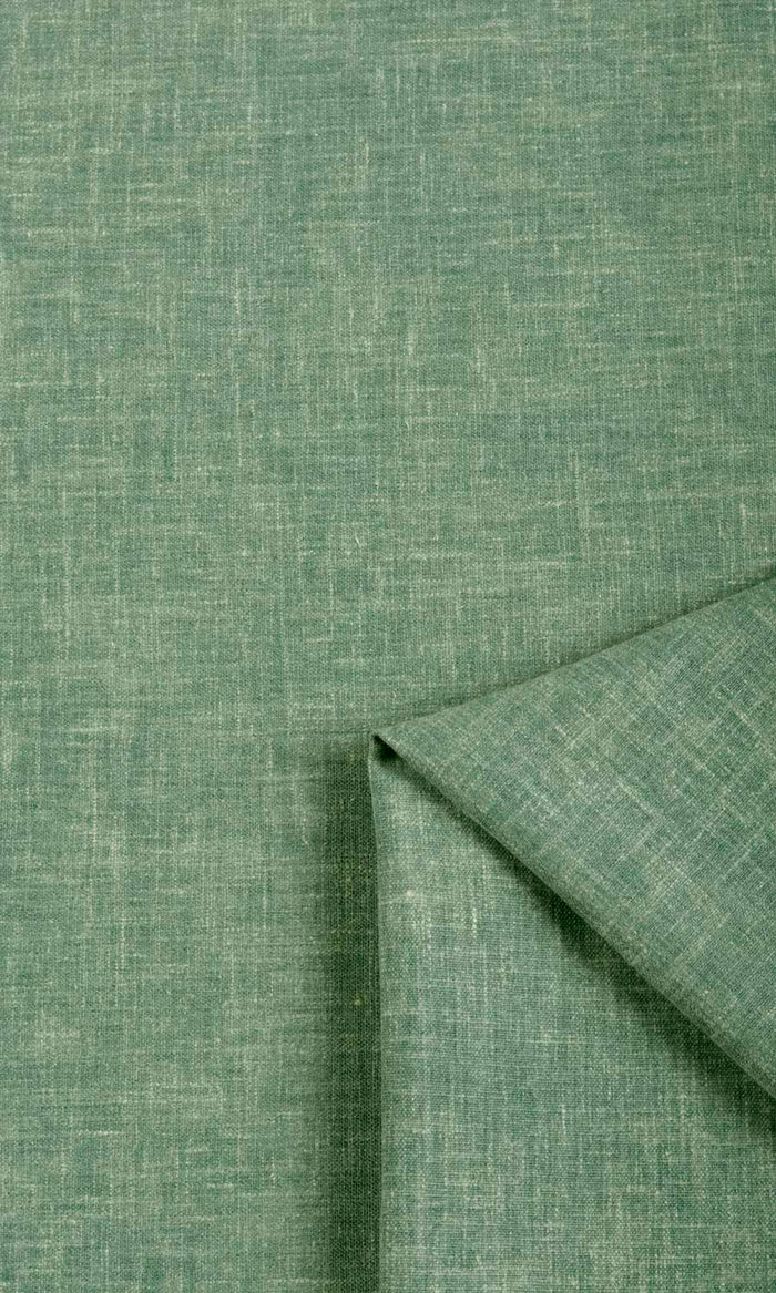 Poly-Cotton Blend Curtain Panels (Jade) Extra Long Short Wide