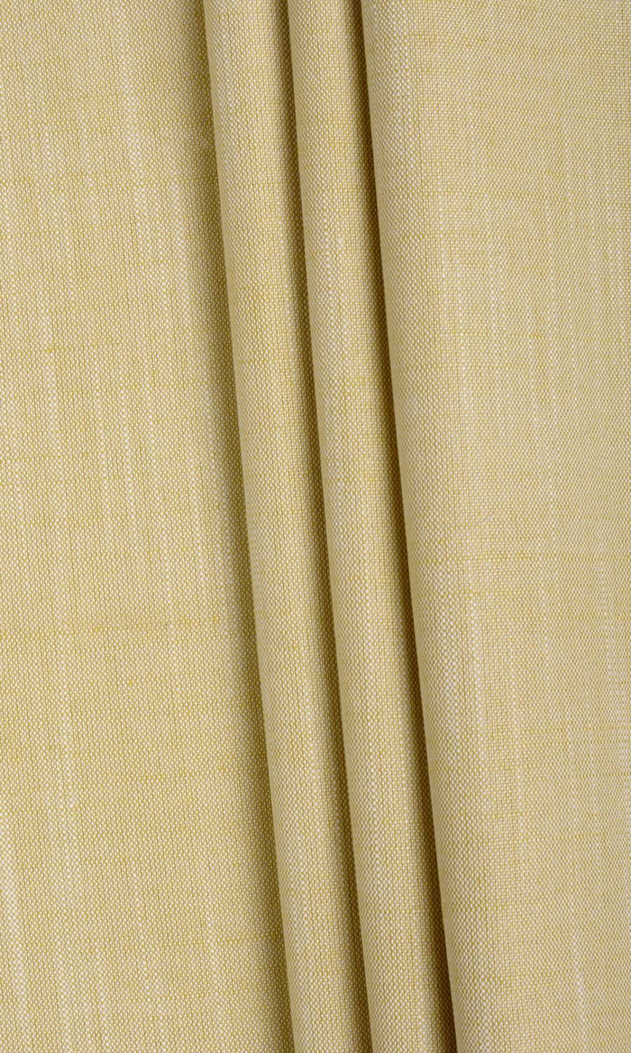 Plain Linen Texture Drapes (Yellow) Extra Long Short Wide