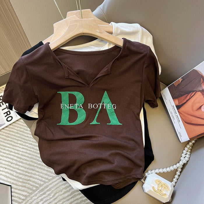 Short Sleeve Cotton Blouse