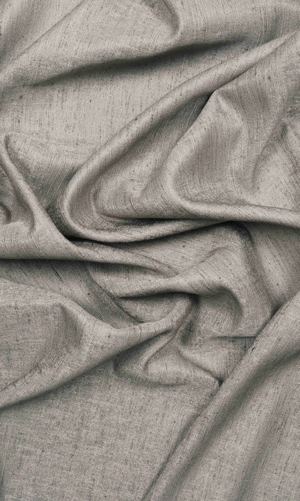 Silk Blend Curtains for Living, Bedroom, Kitchen, Bathroom (Taupe Grey)