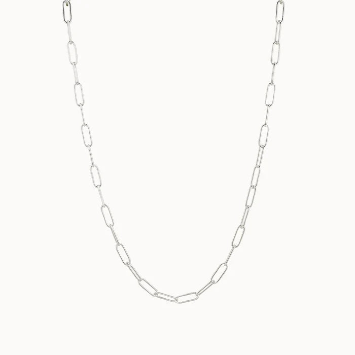 Silver Boldly Necklace in sterling silver