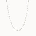 Silver Boldly Necklace in sterling silver