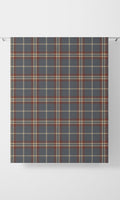 Checkered Home Décor Fabric By the Metre (Grey/ Red/ Beige)