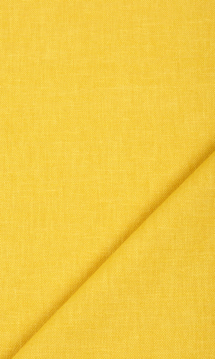 Linen Blend Made-to-Measure Curtains (Yellow)