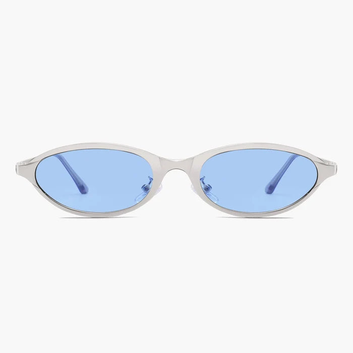 Matt Silver/Light Blue