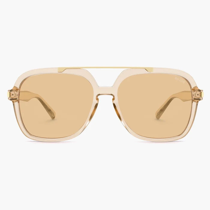 Light Brown Frame Light Brown Lens