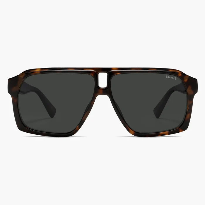 Tortoise Frame Grey Lens