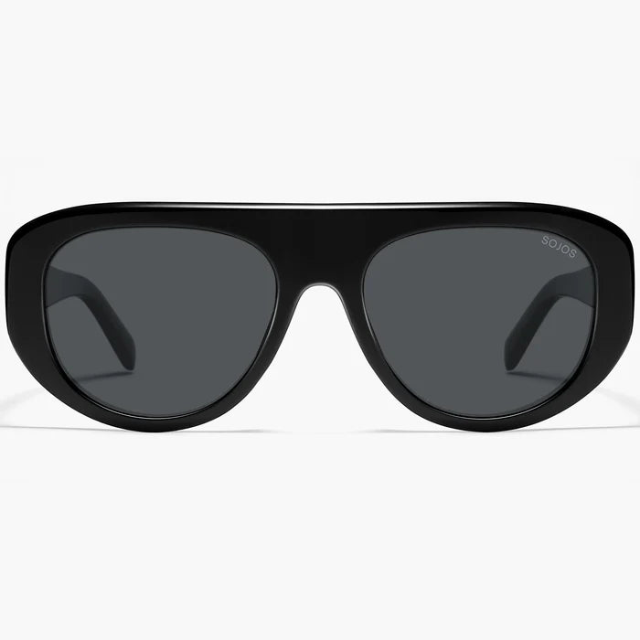 Black Frame Grey Lens