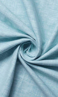 Cotton Blend Home Décor Fabric By the Metre (Light Blue)