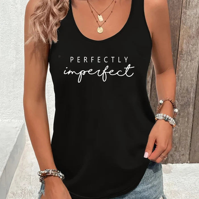 Sleeveless Loose Vest Top | Relaxed Fit Summer Tank