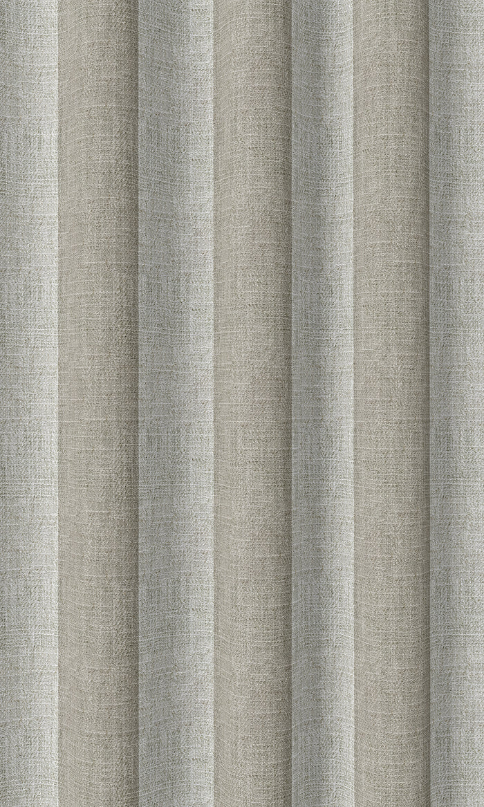 Modern Striped Print Curtains (Grey/ White)