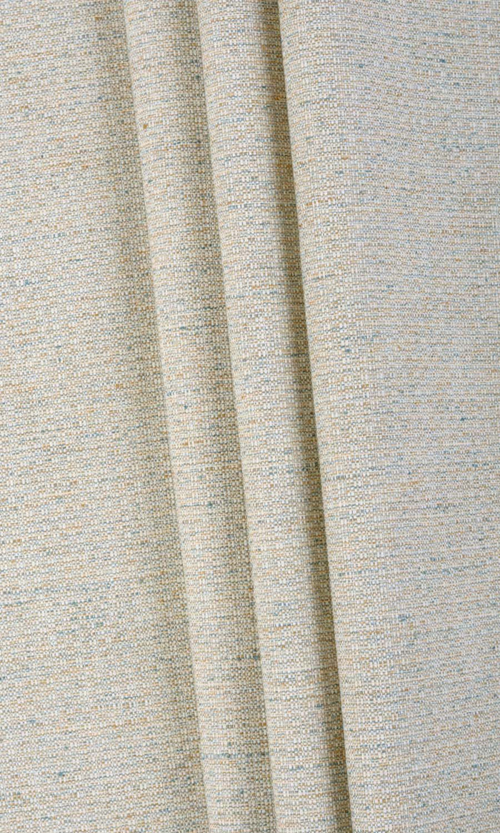Textured  Pinch Pleat, Rod Pocket, Eyelet Curtains (Oatmeal Beige/ Ash Gray)