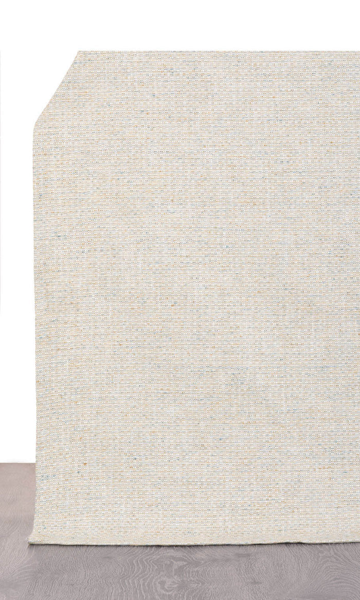 Textured  Made-to-Measure Curtains (Oatmeal Beige/ Ash Gray)