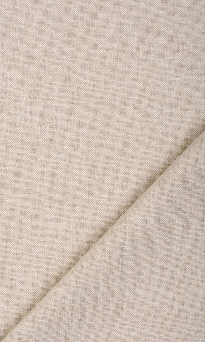 Linen Blend Curtains for Living, Bedroom, Kitchen, Bathroom (Beige)