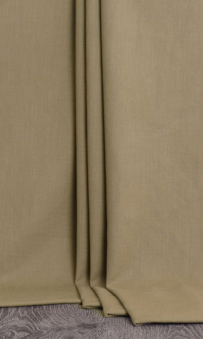 Cotton Curtain Panels for Living, Bedroom, Kitchen, Bathroom (Beige)