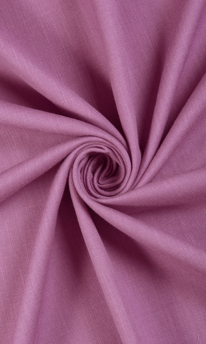 Poly-Cotton Window Treatments Fabric By the Metre (Fuchsia Pink/ Purple)