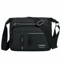 Solid Color Casual Shoulder Bag For Men And Women