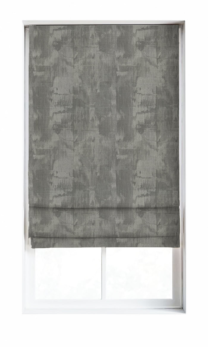 Striped Home Décor Fabric By the Metre (Dove Grey/ Slate)