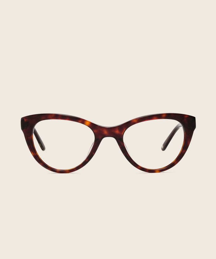 Johann Wolff Sophie Dark Havana Eyeglasses #color_dark-havana