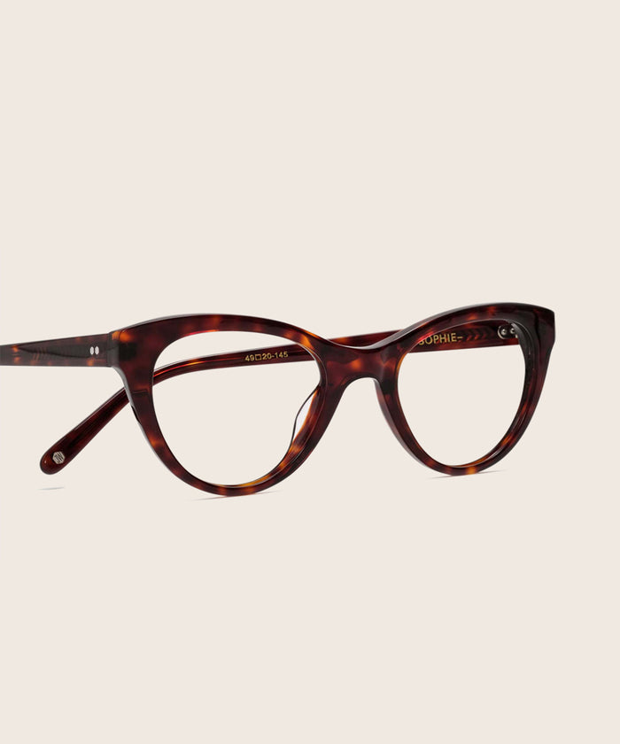 Johann Wolff Sophie Dark Havana Eyeglasses #color_dark-havana