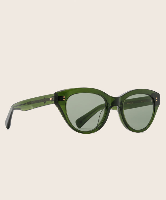 Johann Wolff Sophie Palm Green Mint Sunglasses #color_palm-green-mint
