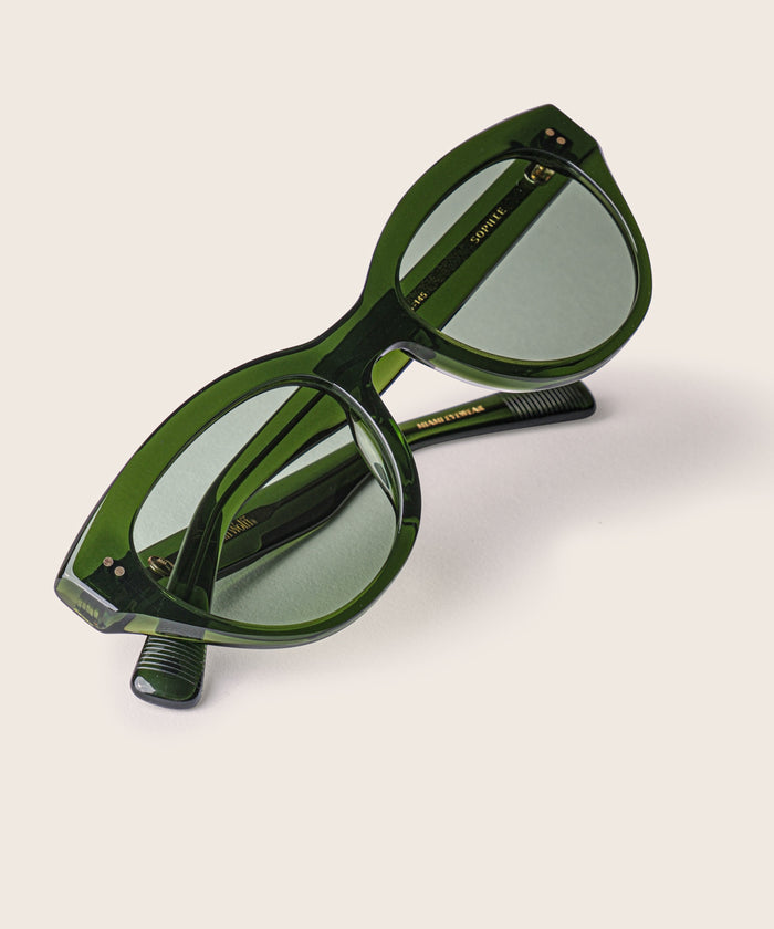 Johann Wolff Sophie Palm Green Mint Sunglasses #color_palm-green-mint