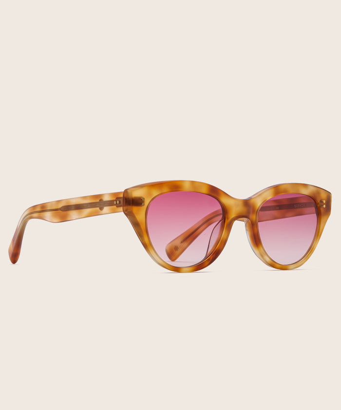 Johann Wolff Sophie Vintage Tortoise Ruby Sunglasses #color_vintage-tortoise-ruby