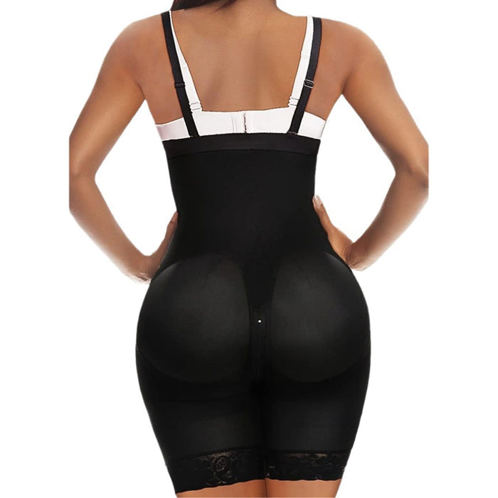 Spaghetti-Strap One-Piece Shapewear Bodysuit