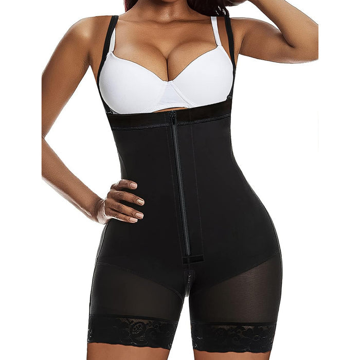 Spaghetti-Strap One-Piece Shapewear Bodysuit