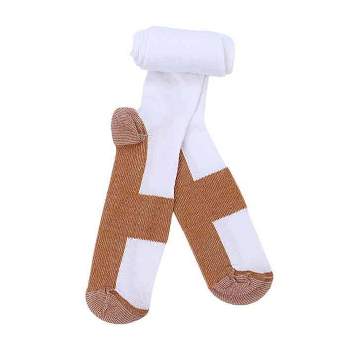 1 Pair - White / L XL