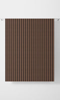 Modern Striped Drapery (Wine/ Coffee)