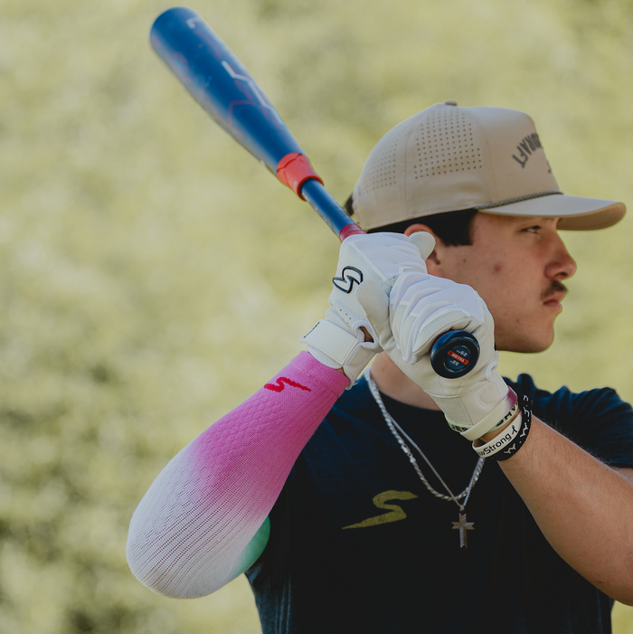 Stinger Premium Arm Sleeve - Mint & Hot Pink