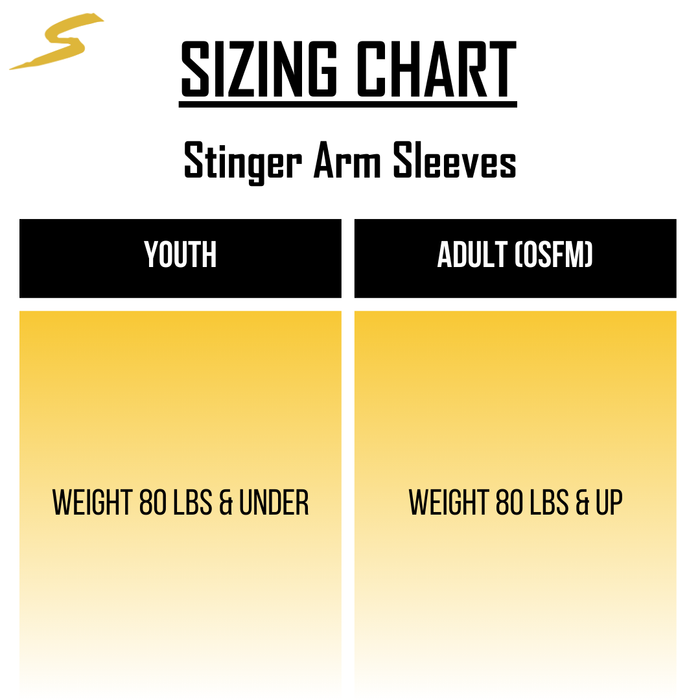 Stinger Premium Arm Sleeve - Safety Green