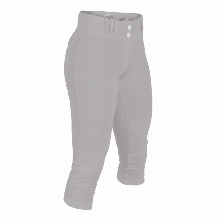 Stinger Premium Fastpitch Softball Pants - Gray